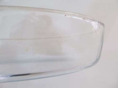 PYREX !! Vintage Oval Shaped French Clear Glass Bakeware/Casserole Dish