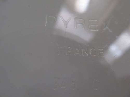 PYREX !! Vintage Oval Shaped French Clear Glass Bakeware/Casserole Dish