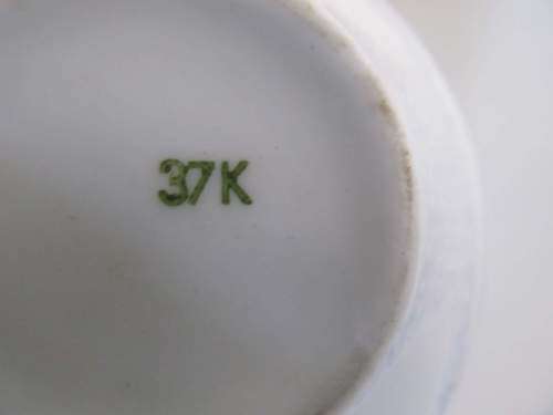 GUSTAVSBERG !! Rare Vintage 1950-60`s Lot/Set of 8 Swedish Fine Porcelain Tea Duos