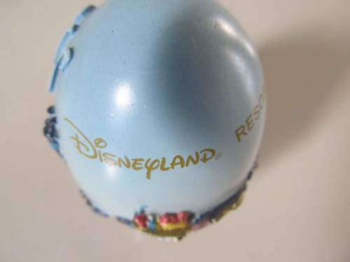 DISNEY + !! Vintage Lot of 1 Rare Disney Paris Egg and 1 Monaco Bag Ornament