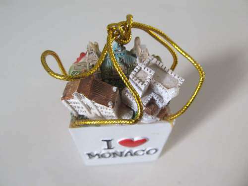 DISNEY + !! Vintage Lot of 1 Rare Disney Paris Egg and 1 Monaco Bag Ornament