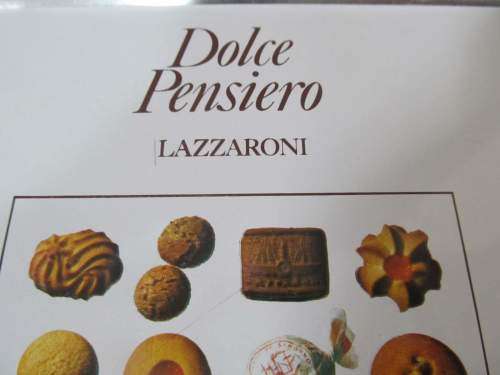 TINS !! Collectable Lot of Two Different Biscuit Tins - 1 Italian, 1 Woolworths