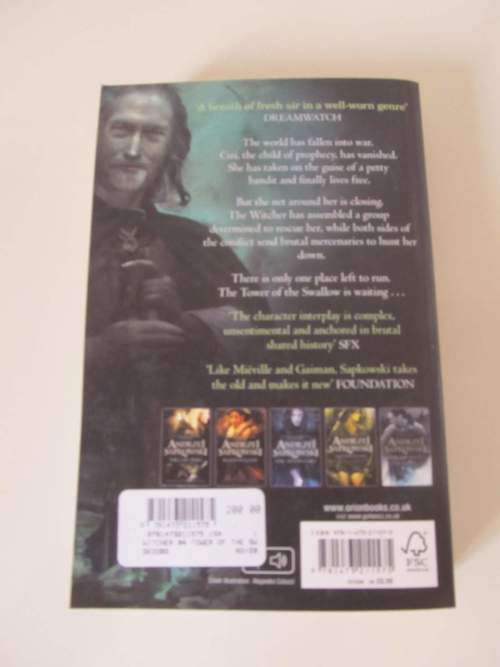 SOFTCOVER !! The Tower of the Swallow by Andrzej Sapkowski - As New