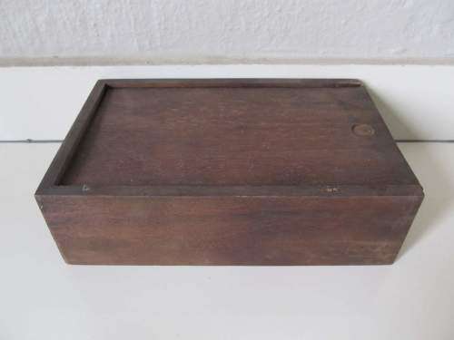 CORKSCREW !! Vintage Cast Metal Corkscrew Bottle Opener with Wood Box