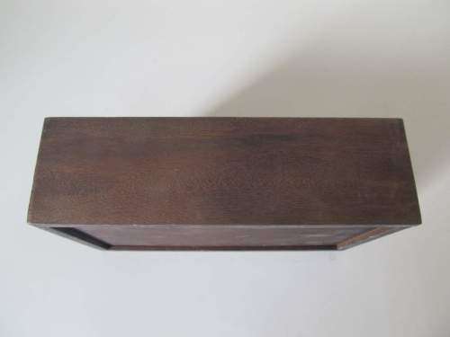 CORKSCREW !! Vintage Cast Metal Corkscrew Bottle Opener with Wood Box