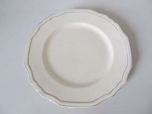 GRINDLEY !! Vintage Lot/Part Set of 3 Alfred Meakin Porcelain Dinner Plates & 3 Salad Bowls