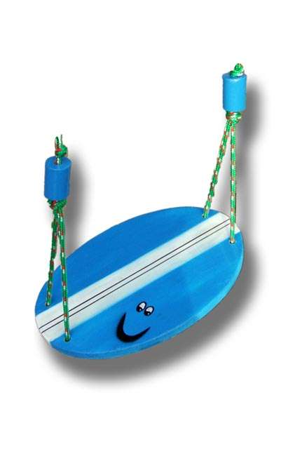 Swing, Blue Surfboard - Indoor or Outdoor
