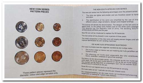 1989 New coin series--Pattern pieces