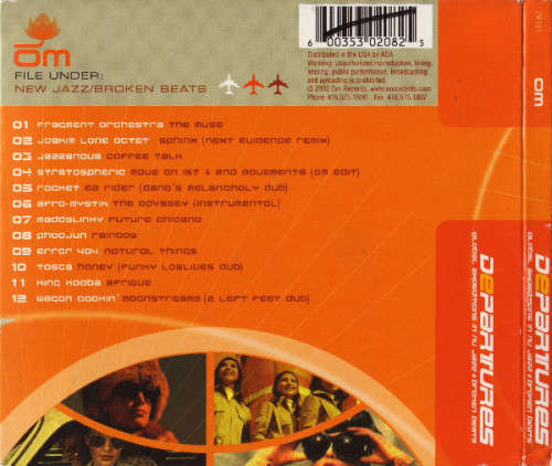 Various - Departures Global Expeditions In Nu Jazz + Broken Beats CD (IMPORT) Excellent Condition