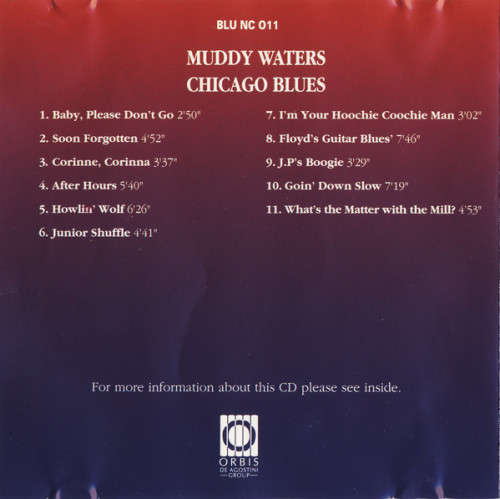 Muddy Waters - Chicago Blues CD Mint Condition (IMPORT)