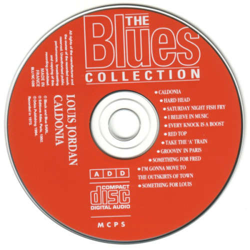 Louis Jordan - Caldonia CD Mint Condition (IMPORT