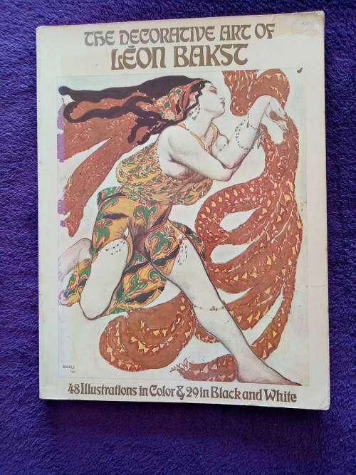 The Decorative Art of Leon Bakst by Arsene Alexandre (Softcover Good Condition)