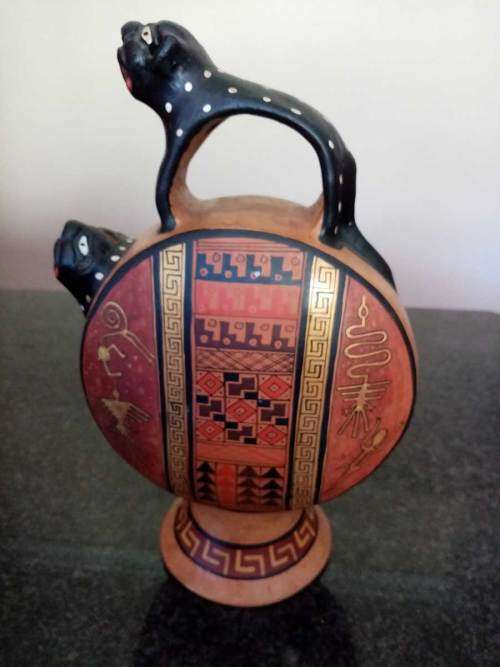 Traditional Peruvian Salamanca Chicha Pitcher