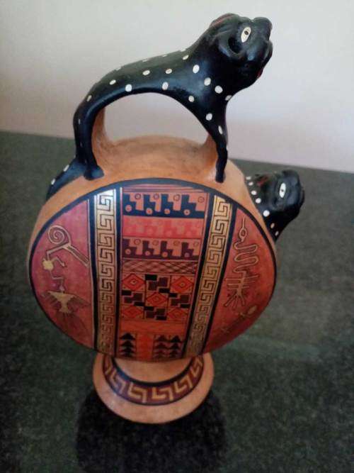 Traditional Peruvian Salamanca Chicha Pitcher