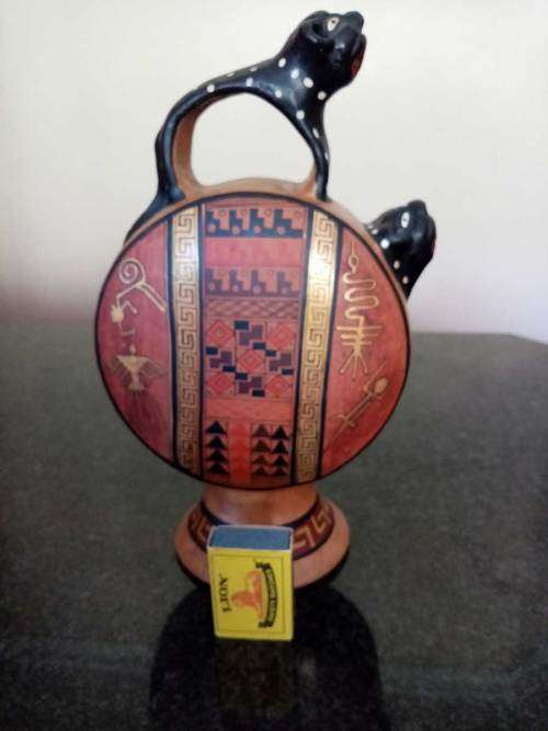 Traditional Peruvian Salamanca Chicha Pitcher