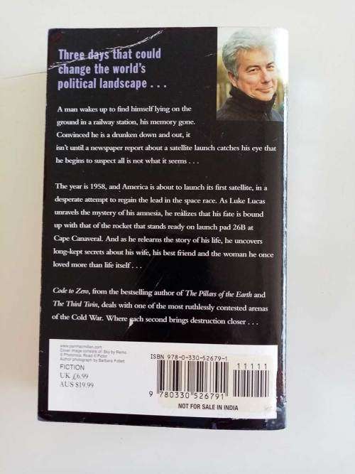 Code To Zero by Ken Follett (Softcover Very Good Condition)