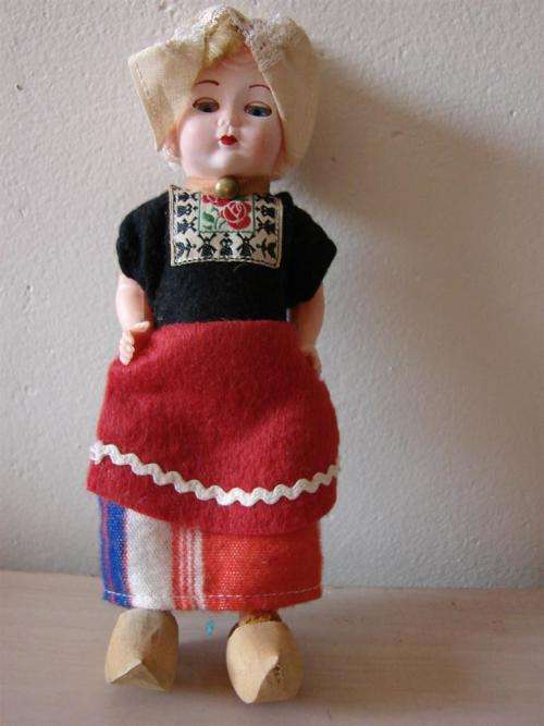 traditional DUTCH DOLL / CELULLOID