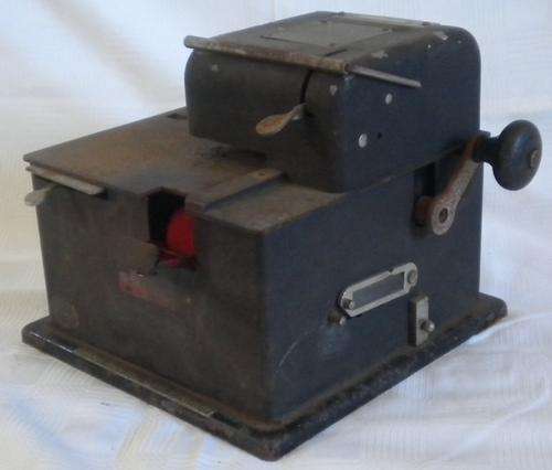 VINTAGE NEOPOST IRON FRANKING MACHINE!!