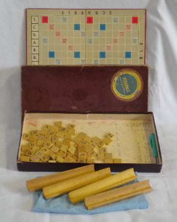 VINTAGE SCRABBLE COPYRIGHT 1953!!