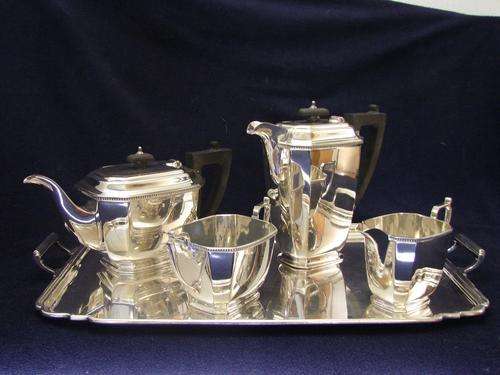 MAPPING AND WEBB SILVER PLATED TEA SET !!!