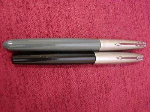 2 PARKER "51" FOUNTAIN PENS