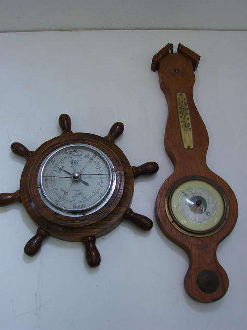 2 X BAROMETERS