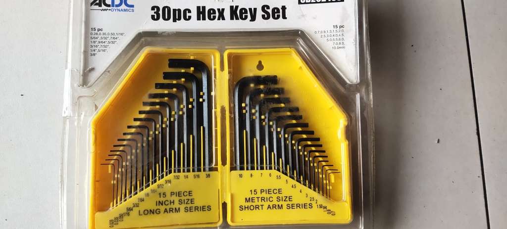 ACDC dynamics 30 PC hex key set