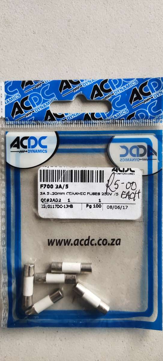 3A 5*20mm ceramic fuses 250v/5