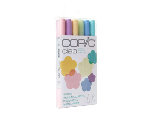 Pastel Set 6pc - Ciao - Copic - Markers