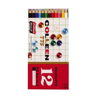 Colleen Pencil Crayons - Assorted Colours (Box of 12)
