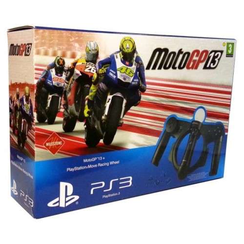 Ps3 Move Racing Wheel + Motogp 13