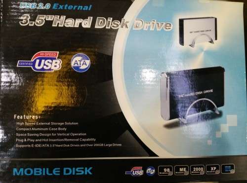 3.5" HDD enclosure