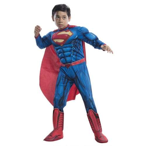 Deluxe Superman Child Costume Large