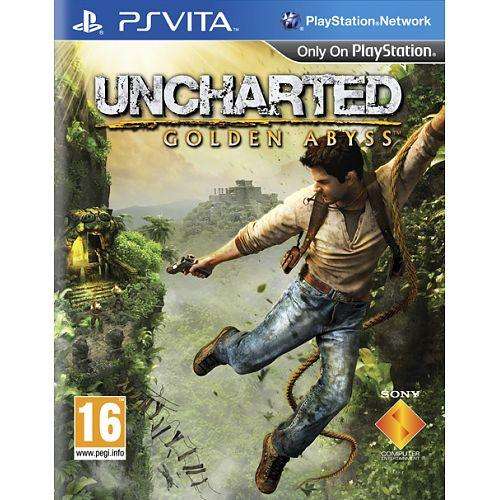 Uncharted Golden Abyss :  New PS VITA Game in very good condition IN STOCK (SWADOCOP )