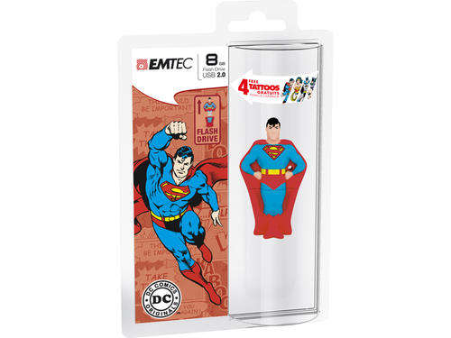 EMTEC 8GB SUPERMAN 2.0 USB