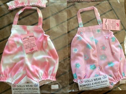 Baby born dolls clothes - Rompers
