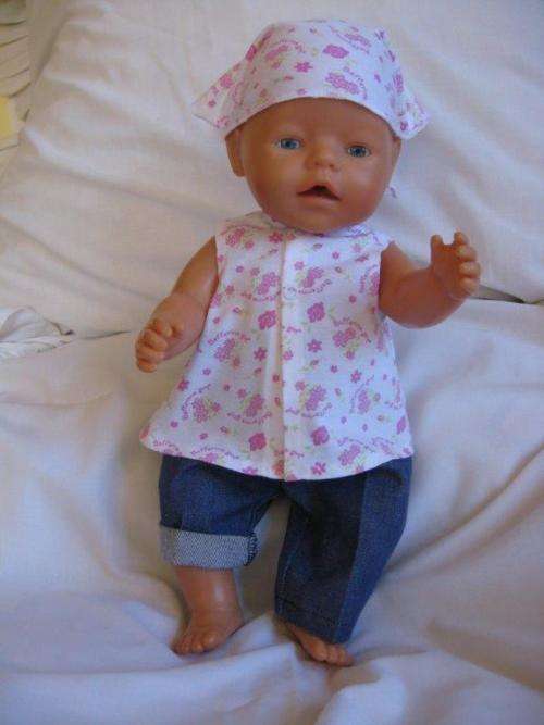 Baby born dolls clothes - Jeans set