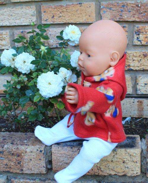 Baby born dolls clothes - Hooded jacket and leggings