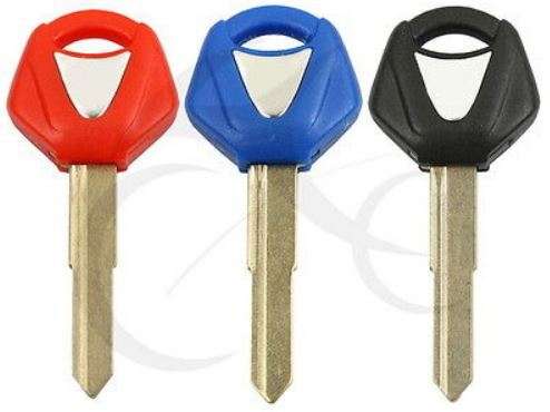 Yamaha Motorcycle superbike key R6 R1 XT TDM FJR etc not chipped. RED