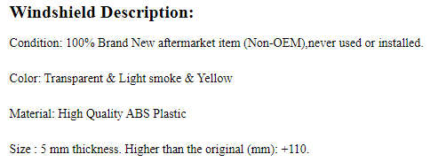 BMW R1200GS LC 13-18 R1250GS 18-22 aftermarket clear taller screen better than oem!