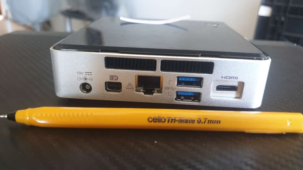 Intel NUC i5 RYK 5250U 1.6ghz + 1.6ghz 5th gen mini pc 256gb SSD 8gb ram