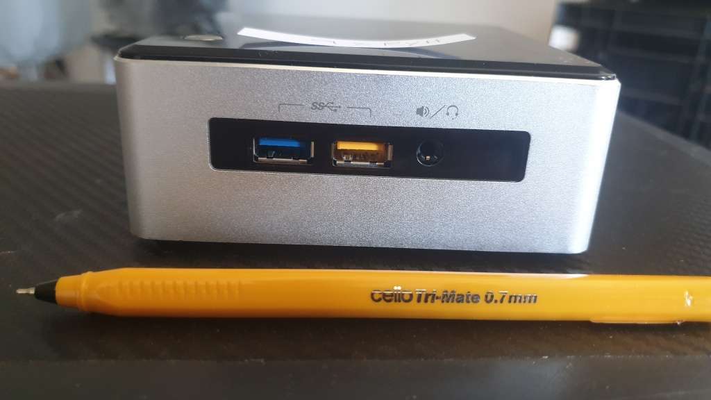 Intel NUC i5 RYH 5250U 1.6ghz+1.6ghz 5th gen mini pc 256gb SSD 8gb ram