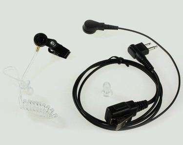 ear set for motorola portable hand held two way radio,security,surveillance.police.bouncer