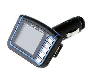 Car MP3 MP4  FM transmitter USB + SD card slot+ 1gb built in memory.