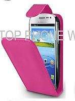 Samsng Galaxy S4 MINI pink flip cover pouch case,stylus free antenna signal booster!