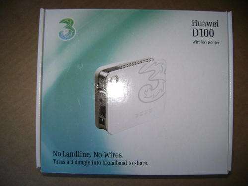 Huawei D100 3G/HSDPA Wireless network router..create your own 3G wireless network!