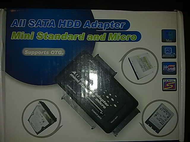 ALL SATA Hard drive USB adaptor 1.8"..2.5"..3.5"...5.25" ! Mini.Standard and Micro