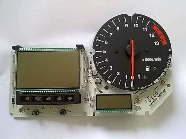 Honda CBR929  speedometer/clocks/gauges with 1000km