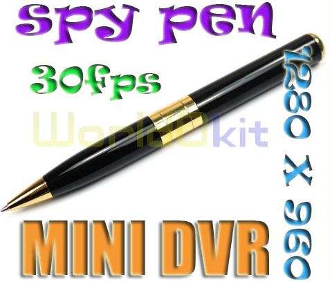Spy pen video camera cam dvr 1280x960