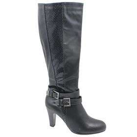 SPECIAL R190  ladies high heel boot AVAILABLE IN BLACK ONY  SIZE 3,4,5,6,7,8